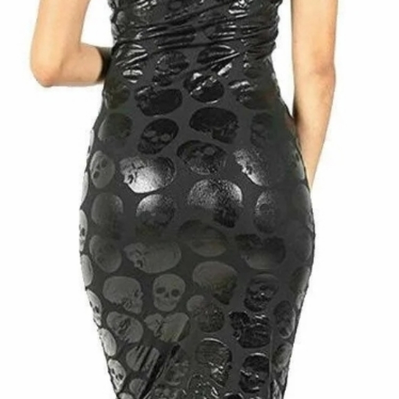 Skullz black maxi dress - Picture 4 of 5